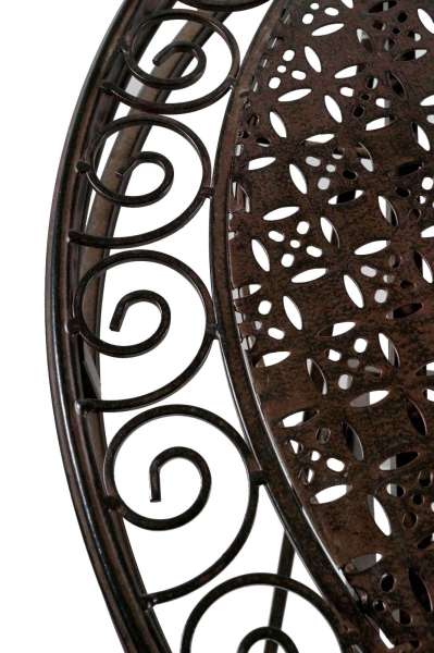 Bezaubernde Sitzgarnitur Santos aus Metall klappbar 4-tlg. - Gartenmöbel Sitzgarnitur